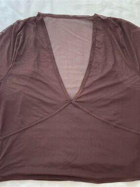 ABERCROMBIE & FITCH mesh long sleeve